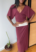 Céleste + Odette set - wine & cream