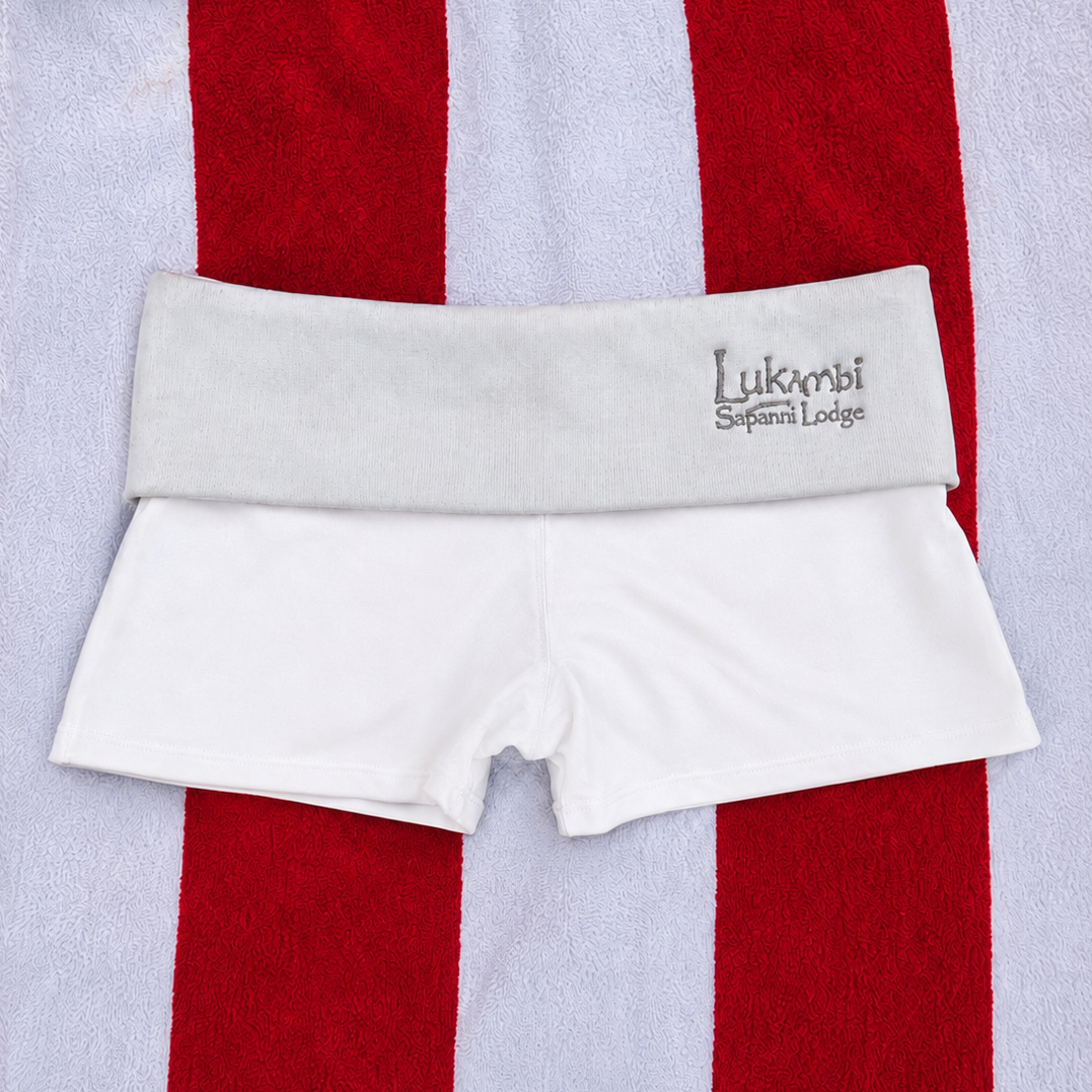 Low rise mini shorts
