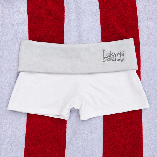 Low rise mini shorts