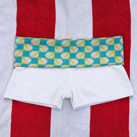 Low rise mini shorts