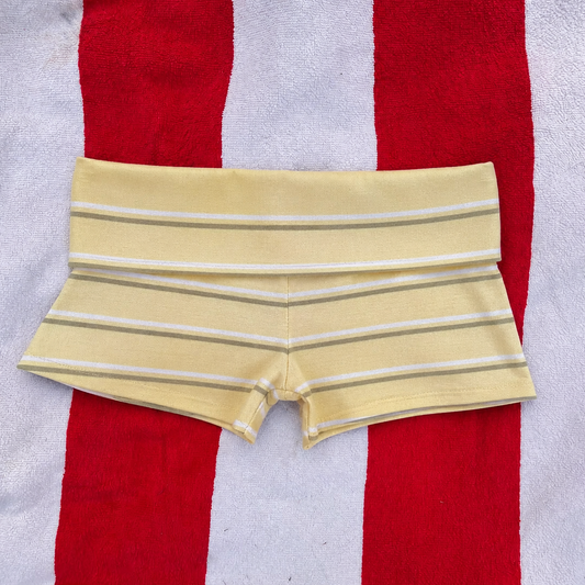 Low Rise Mini Shorts